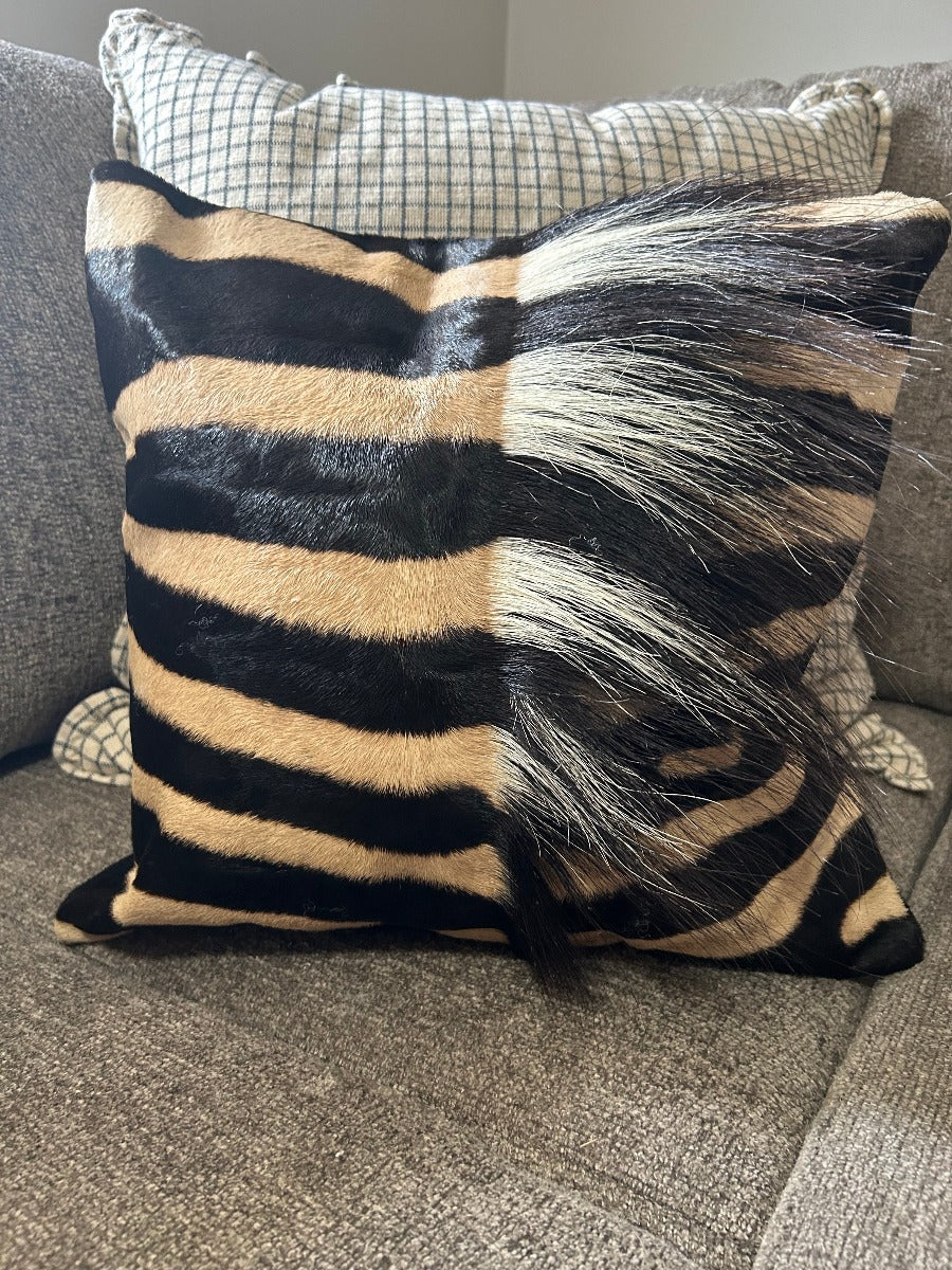 Zebra Pillow Case 17x17 inches #7